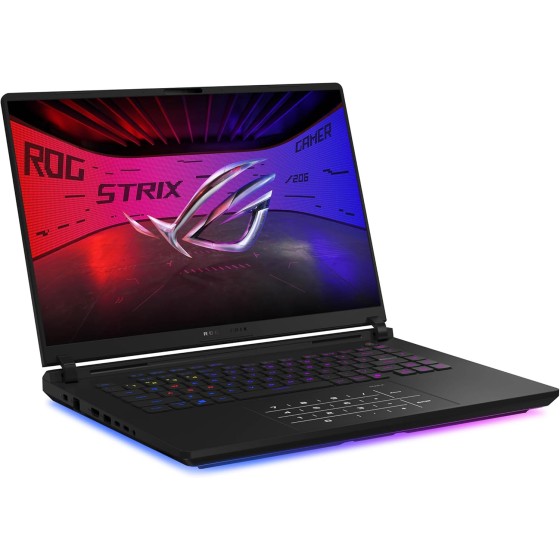 ASUS ROG Strix SCAR 16 (2025) Gaming Laptop, 16” ROG Nebula HDR 16:10 2.5K 240Hz/3ms, NVIDIA GeForce RTX 5090, Intel Core Ultra 9 275HX, 32GB DDR5, 2TB PCIe Gen 4 SSD, Wi-Fi 7, Win 11 Pro, G635LX-XS97