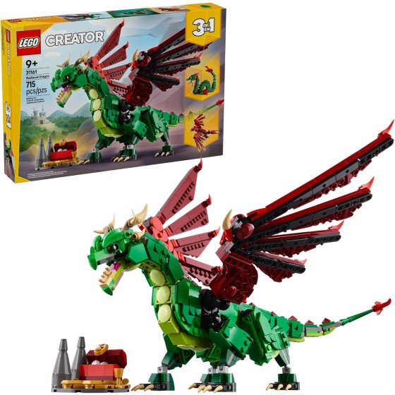 LEGO Creator 3 in 1 Medieval Dragon Toy