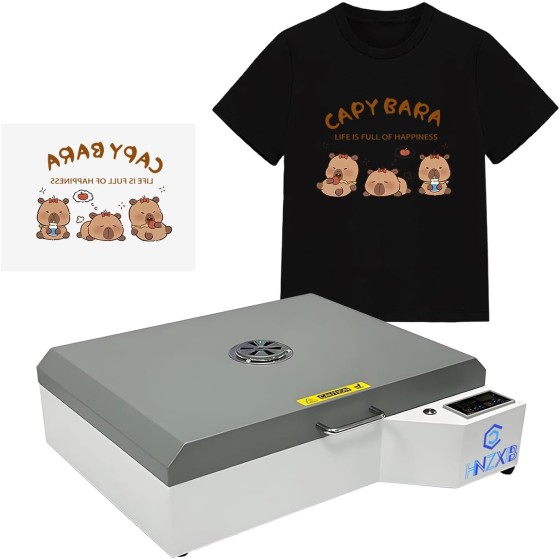 DTF Curing Oven Upgraded - New DTF Oven Dryer for A3+A4 DTF Printing, Even Heating, Temp Control DTF Oven Curing Transfer Film 13.8x19.5”